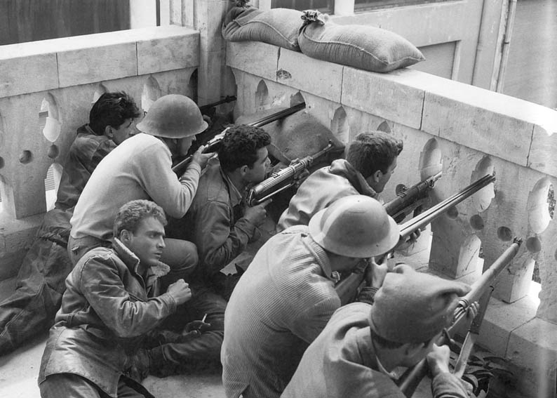 1963 - Greek Cypriot fighters in Limassol